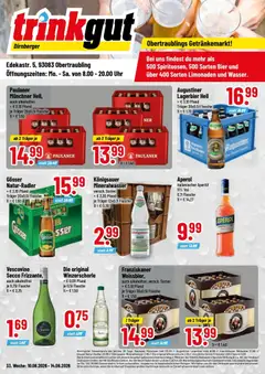 Vorschau von dem Prospekt des Geschäftes Trinkgut, gültig ab dem 10.08.2026