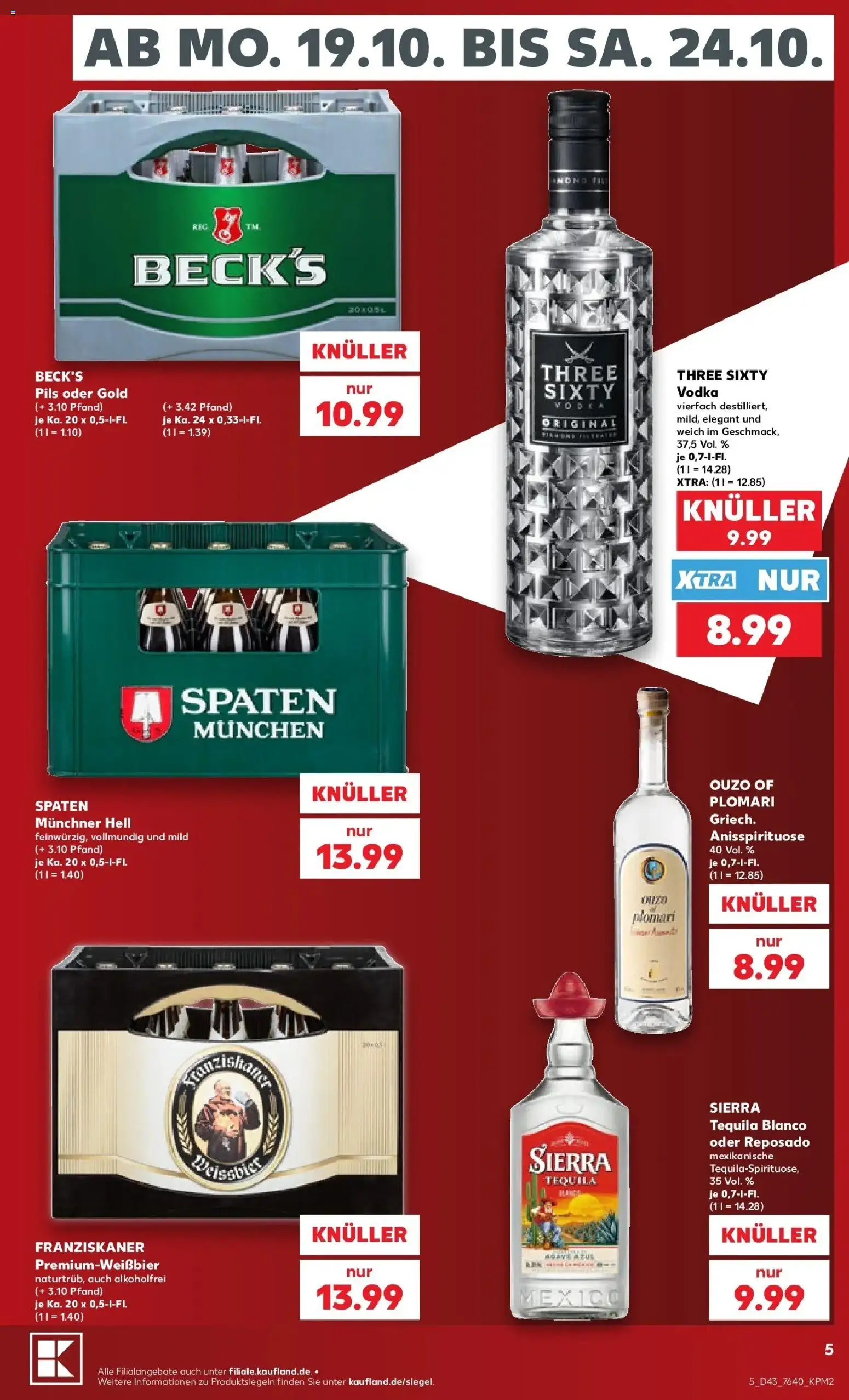 Vorschau von dem Prospekt des Geschäftes Kaufland, gültig ab dem 19.10.2026