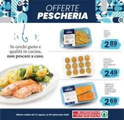 Anteprima dell'opuscolo Eurospar volantino Pescheria dal negozio Eurospar valido da 31/08/2026