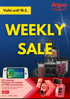 Preview of Argos Argos - Weekly offers valid from 12/05/2026
