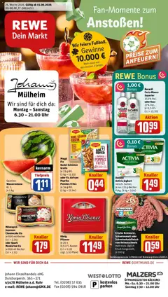 Vorschau von dem Prospekt des Geschäftes Rewe, gültig ab dem 14.06.2026