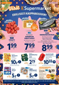 Kaupan K-Supermarket K-Supermarket tarjoukset esikatselu, voimassa 21/05/2026