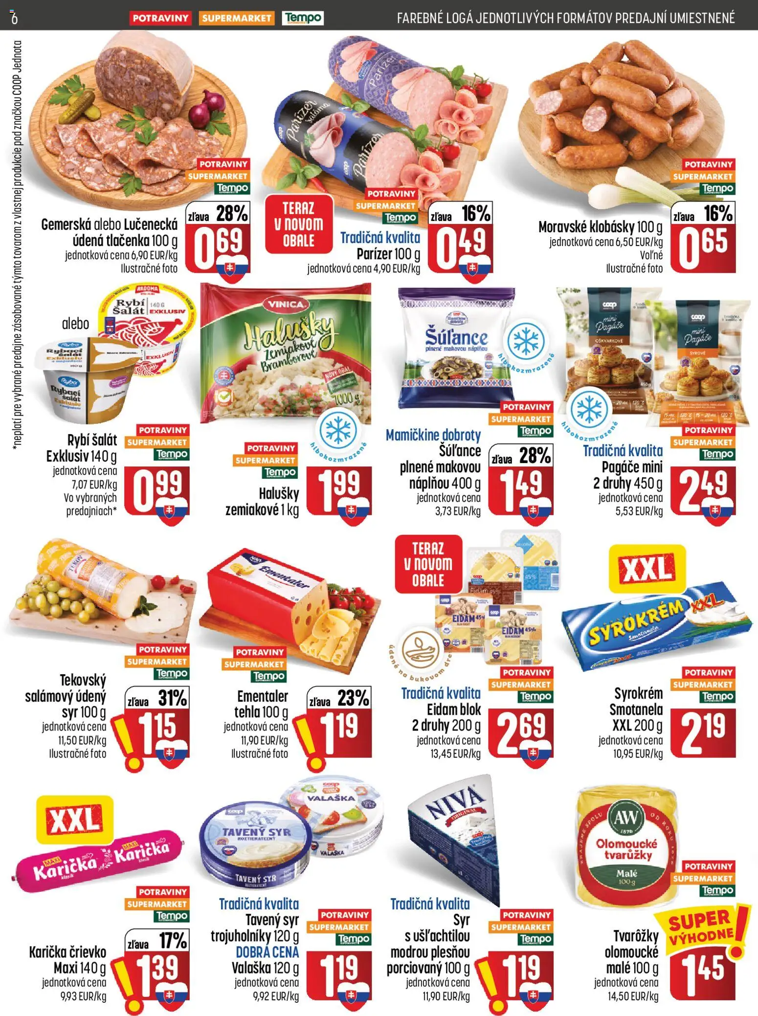 Náhľad COOP Jednota letáku platného od 08.10.2026