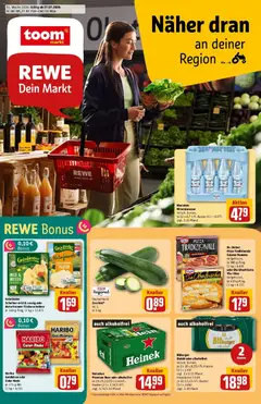 Vorschau von dem Prospekt des Geschäftes Rewe, gültig ab dem 27.07.2026