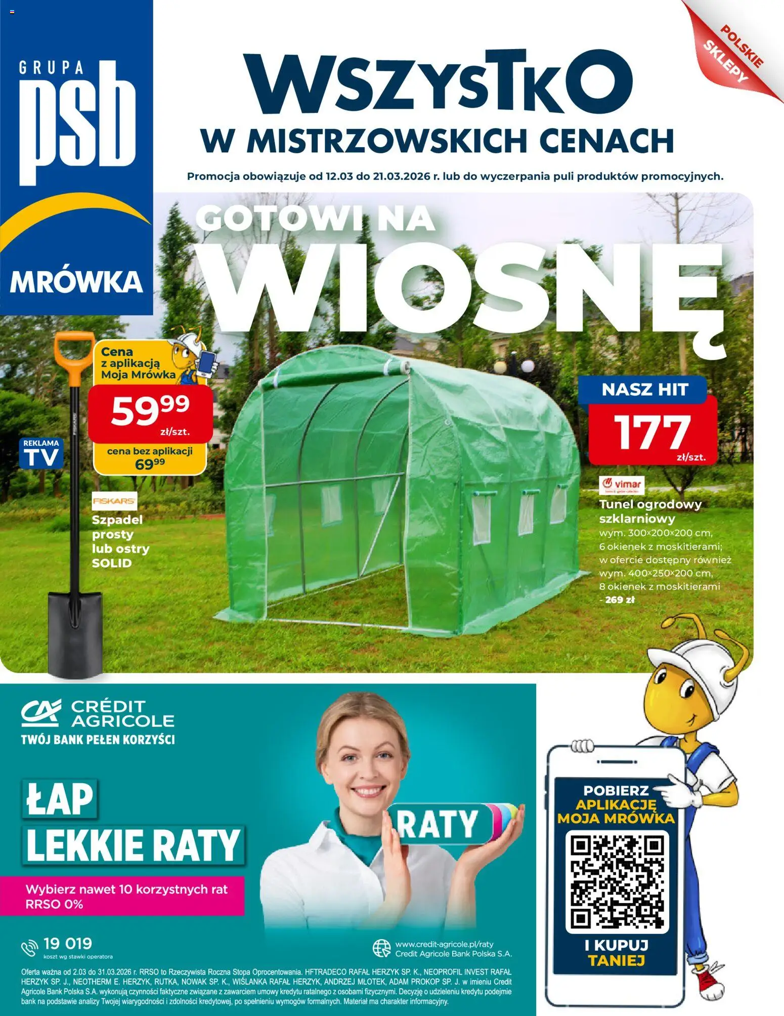 Pogląd gazetki "Mrówka gazetka - Elbląg" ze sklepu Mrówka ważnej od 12.03.2026