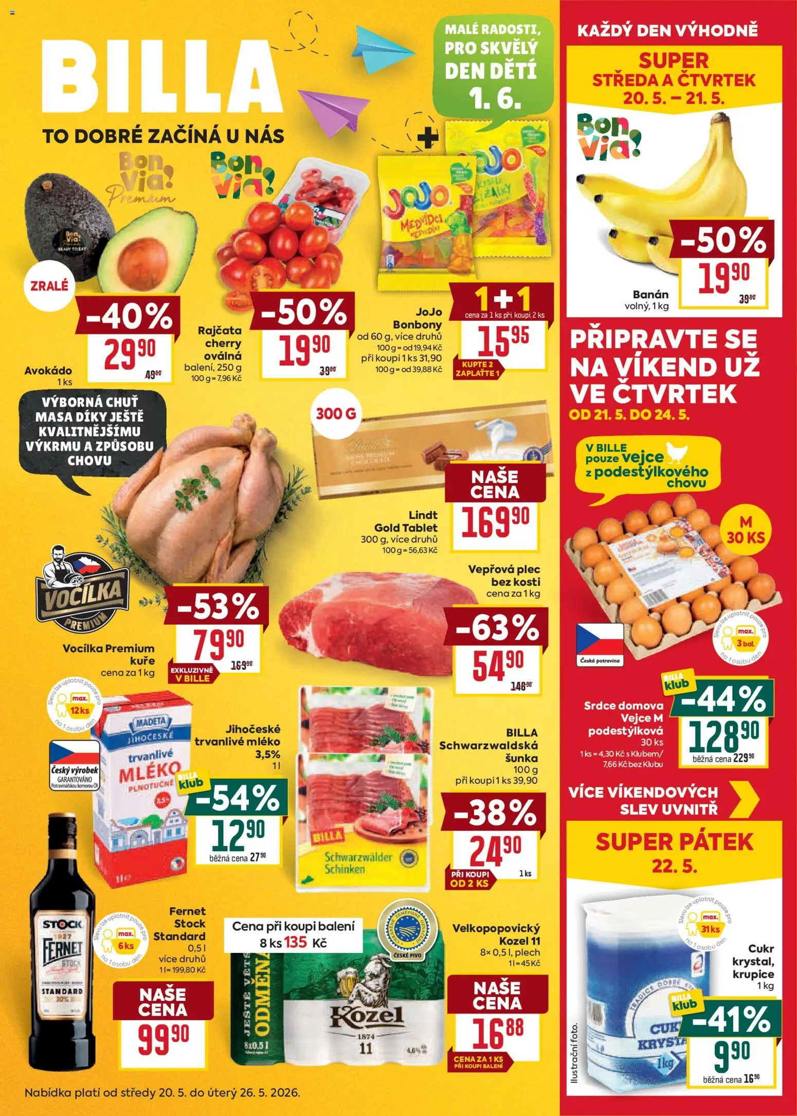 Náhled nabídky: Billa Billa Velký leták platný od 20.05.2026