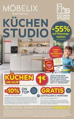 Vorschau der Angebote: Möbelix Möbelix Küchen Studio gültig ab 08.09.2026