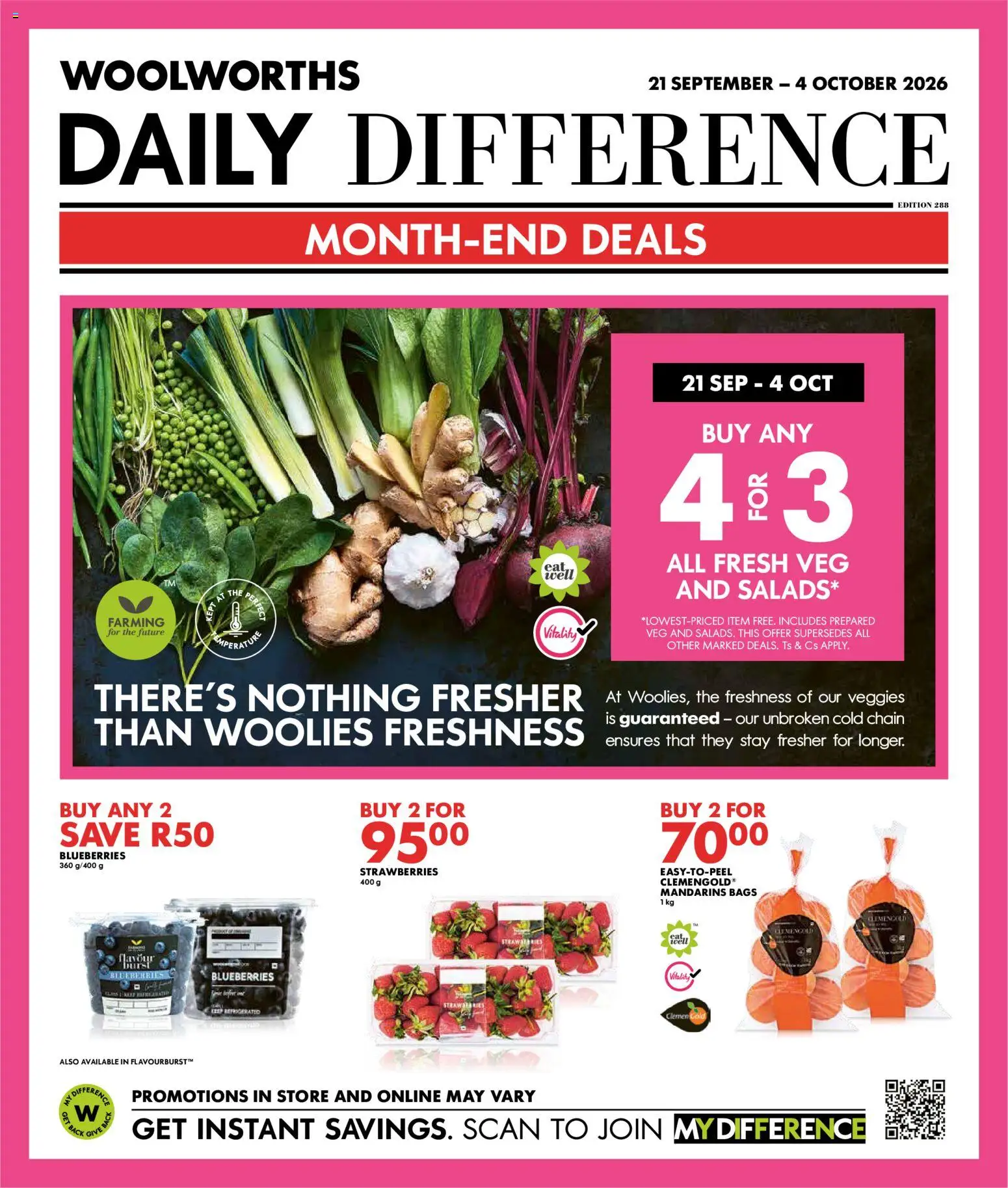 Preview of Woolworths flyer valid from 21/09/2026