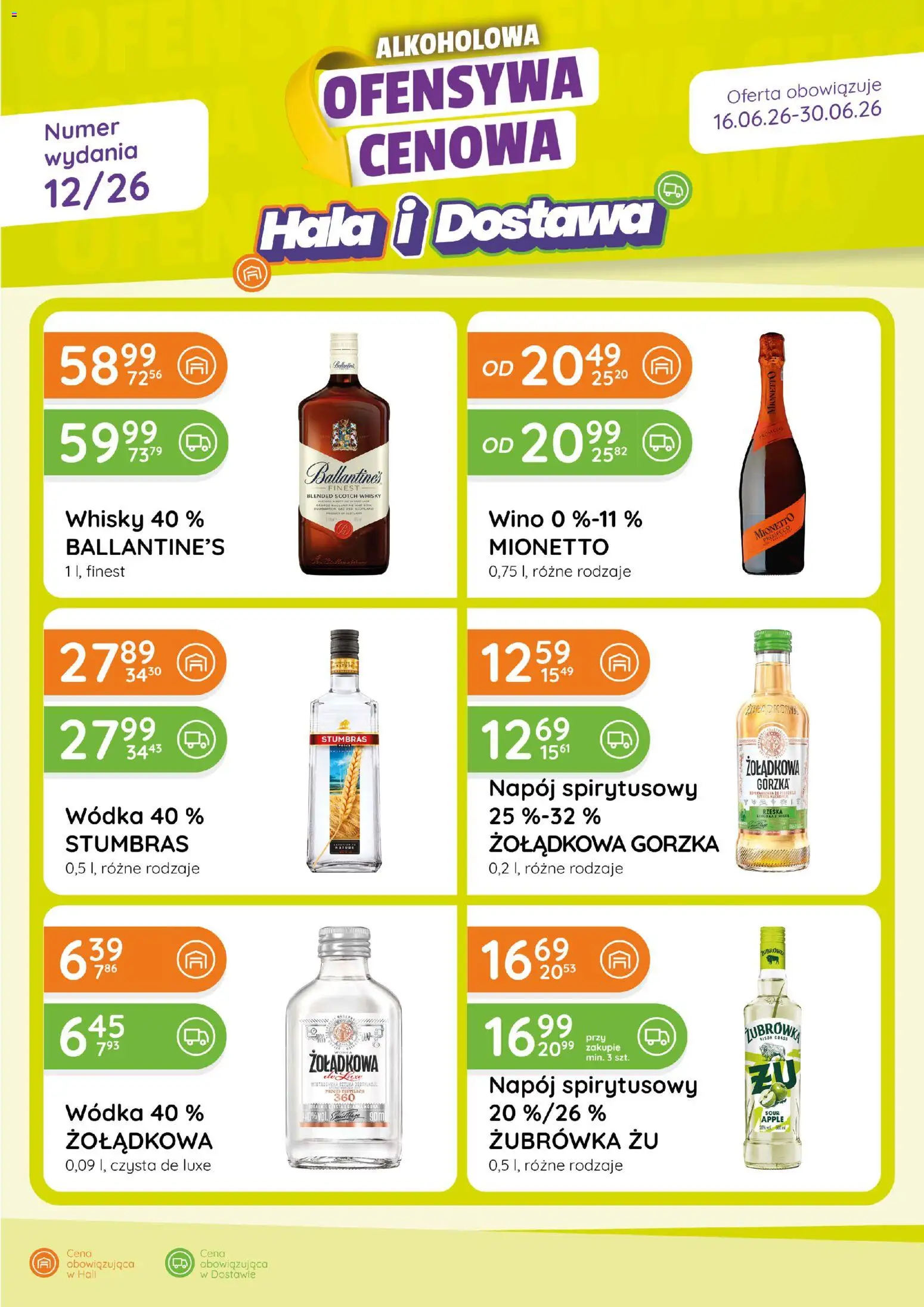 Pogląd gazetki "Eurocash gazetka - Ofensywa Alkoholowa" ze sklepu Eurocash ważnej od 16.06.2026