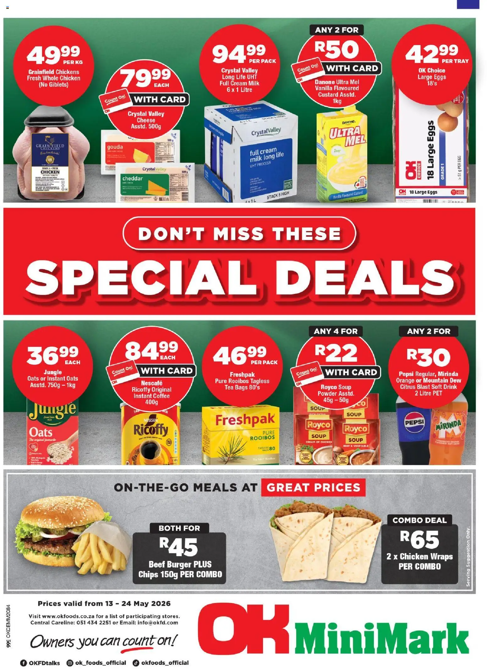 Preview of OK Foods flyer valid from 13/05/2026