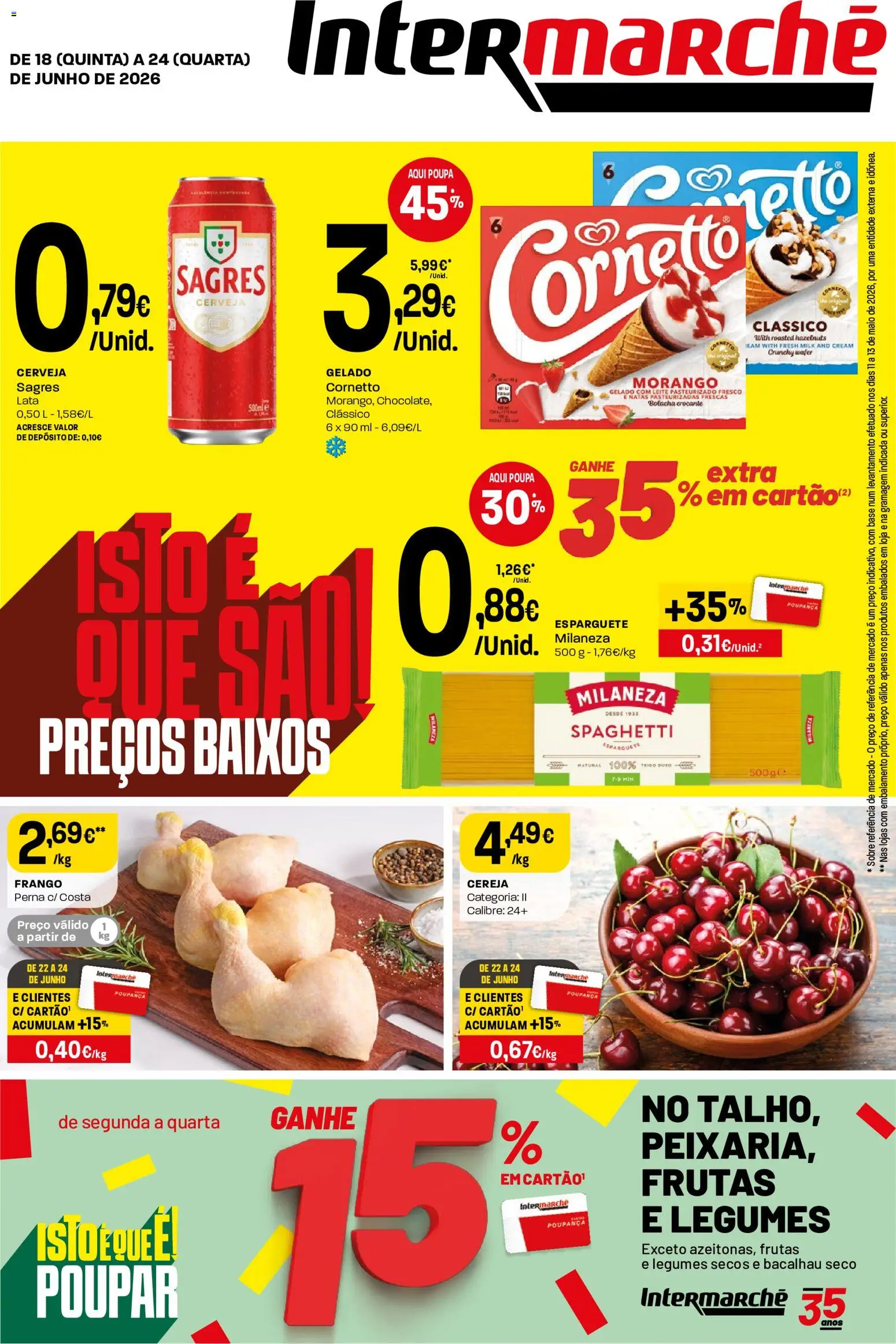 Pré-visualização do folheto da loja Intermarché válida a partir de 18/06/2026