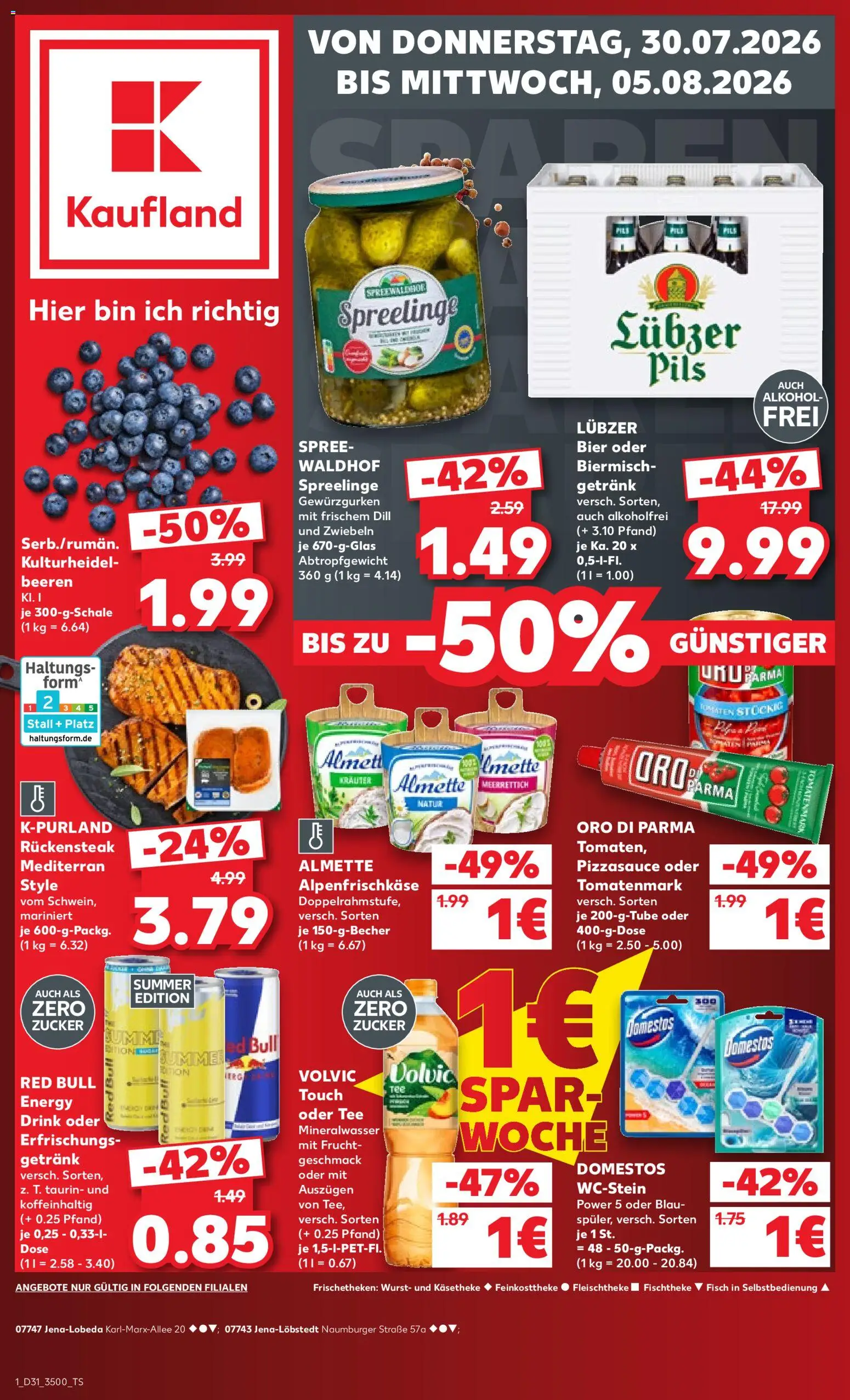 Vorschau von dem Prospekt des Geschäftes Kaufland, gültig ab dem 30.07.2026