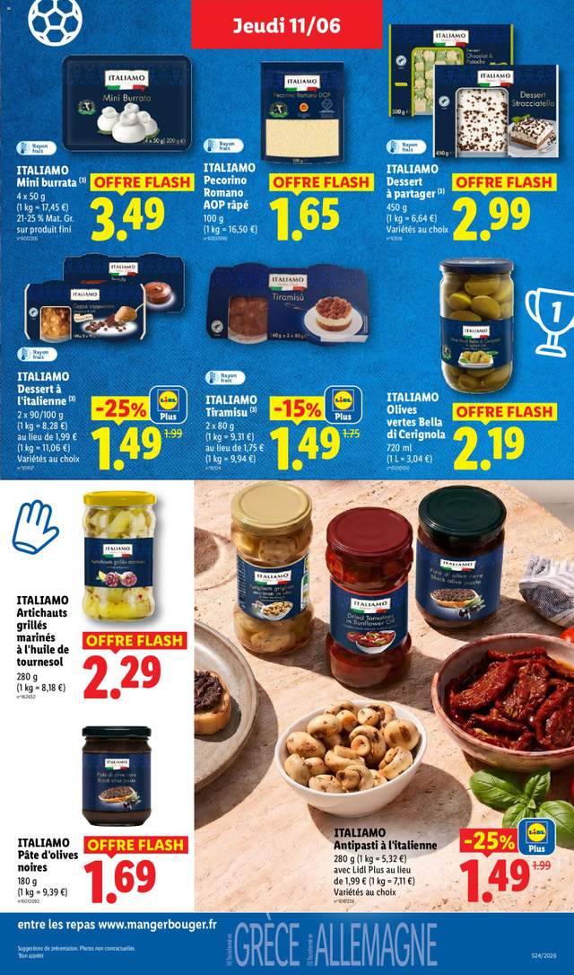Nouveau catalogue Lidl à partir du 11/06