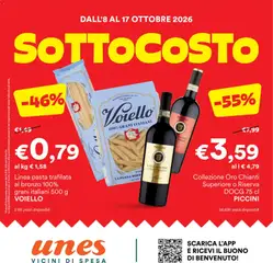 Anteprima dell'opuscolo Unes volantino dal negozio Unes valido da 08/10/2026