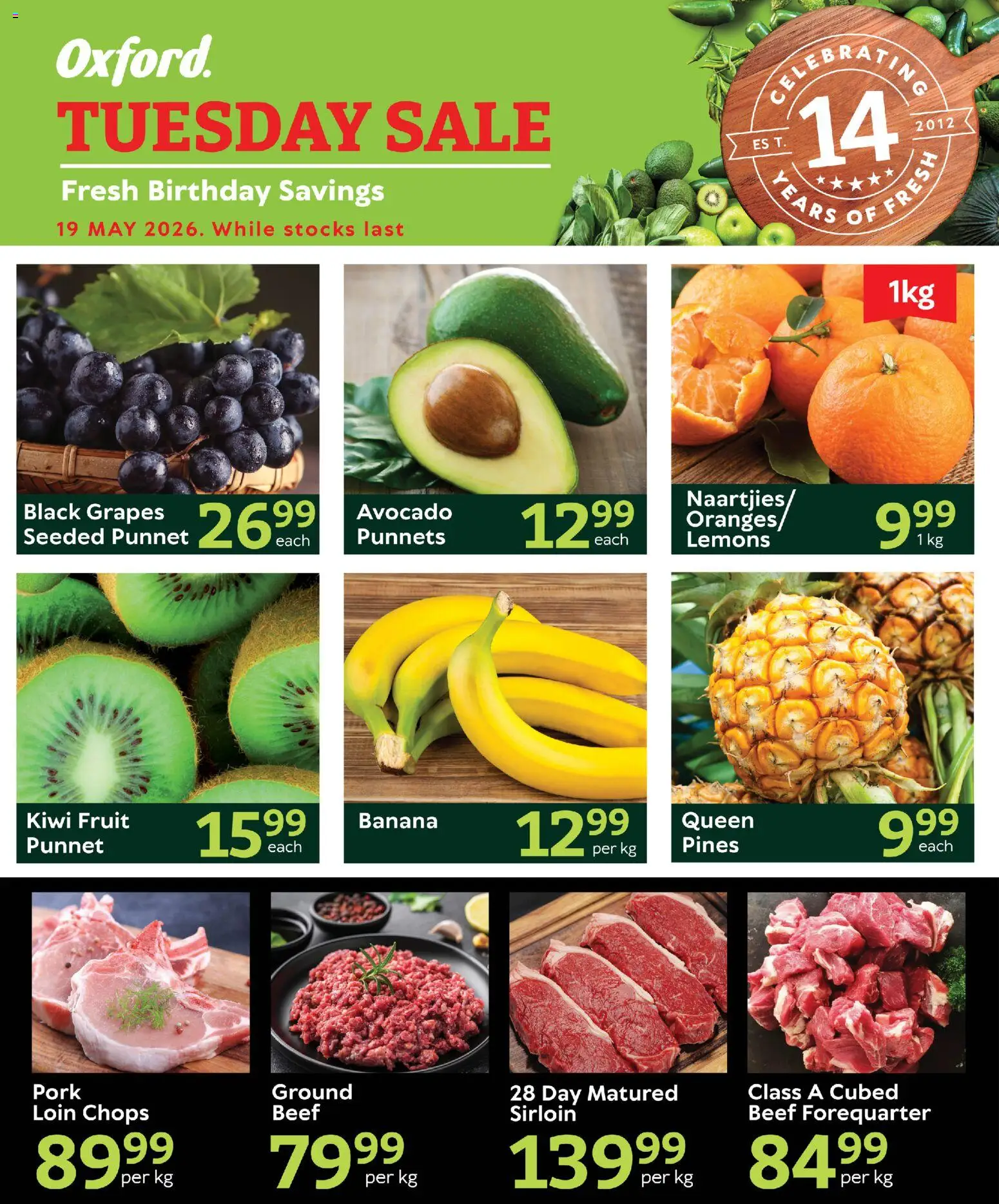 Preview of Oxford Freshmarket flyer valid from 19/05/2026