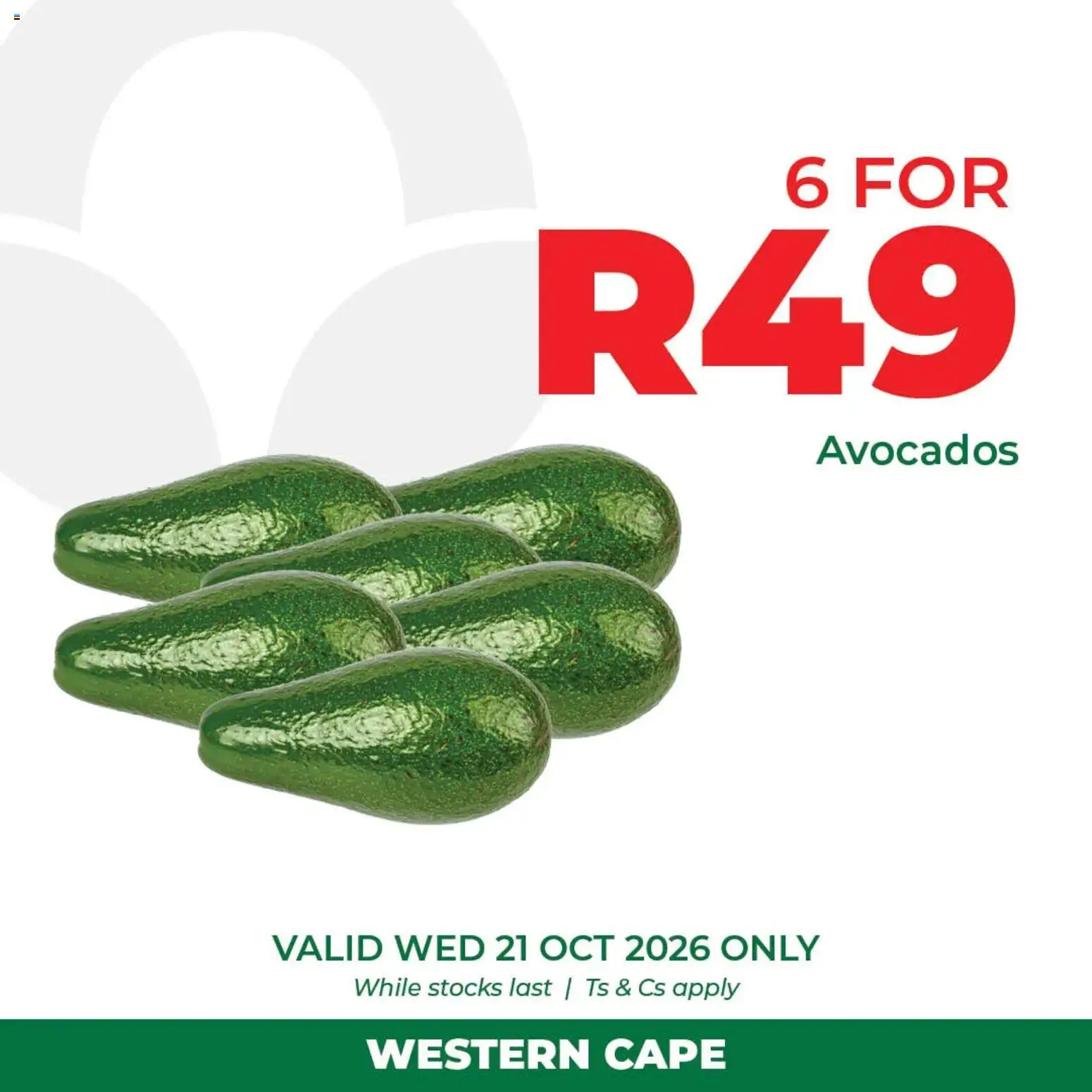 Preview of Food Lover's Market flyer valid from 21/10/2026 - Avocados