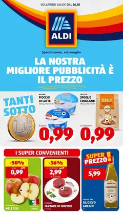 Anteprima dell'opuscolo Aldi volantino dal negozio Aldi valido da 26/10/2026