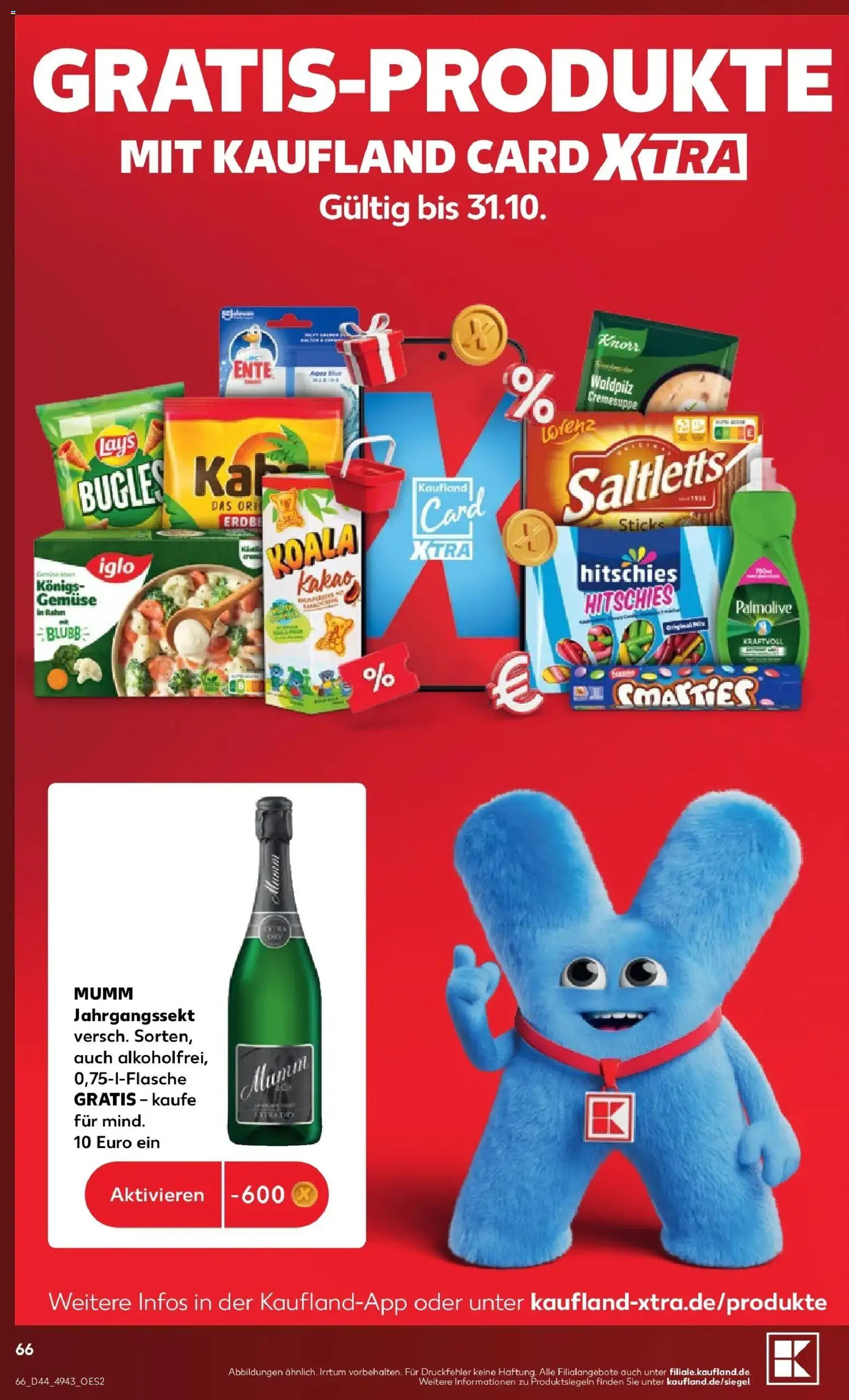 Vorschau von dem Prospekt des Geschäftes Kaufland, gültig ab dem 26.10.2026