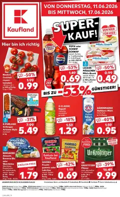 Vorschau von dem Prospekt des Geschäftes Kaufland, gültig ab dem 11.06.2026