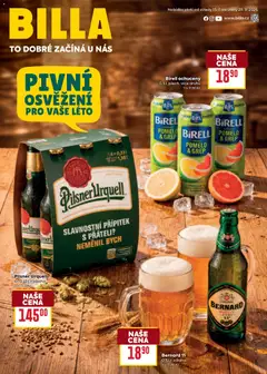 Náhled nabídky: Billa Billa leták - Pivo platný od 15.07.2026