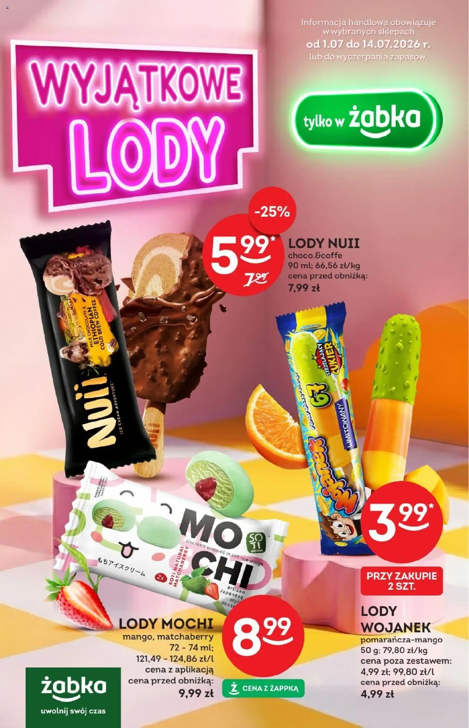 Pogląd gazetki "Żabka gazetka - Katalog lodowy" ze sklepu Żabka ważnej od 01.07.2026