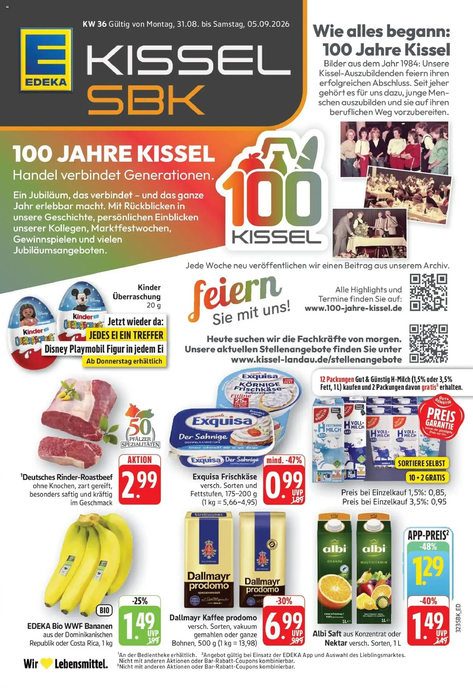 Vorschau von dem Prospekt des Geschäftes Edeka, gültig ab dem 31.08.2026