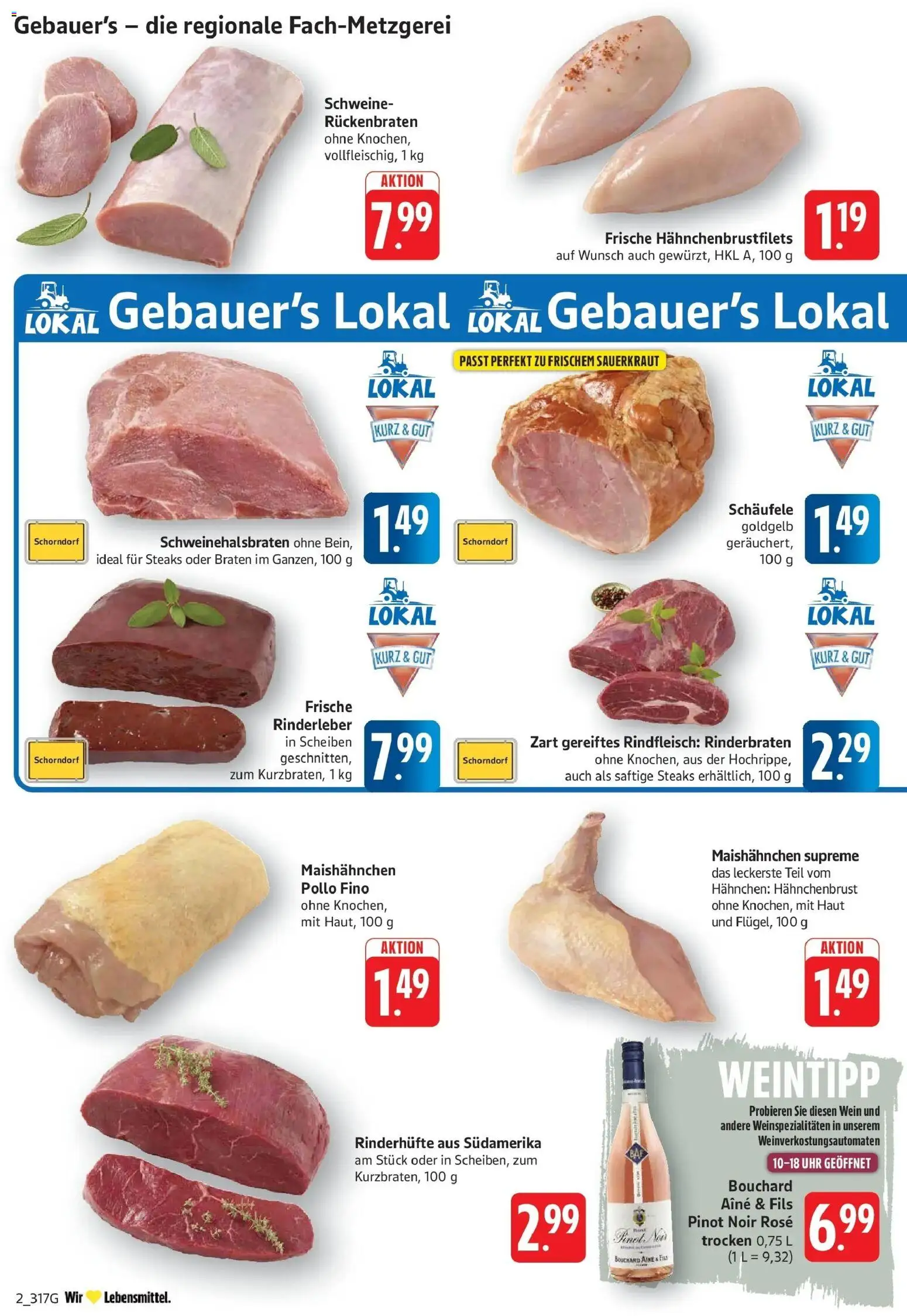 Vorschau von dem Prospekt des Geschäftes Edeka, gültig ab dem 12.10.2026
