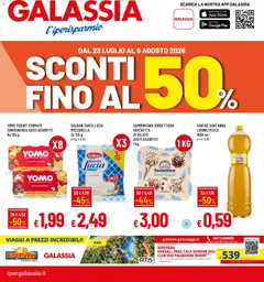 Anteprima dell'opuscolo Galassia volantino dal negozio Galassia valido da 23/07/2026