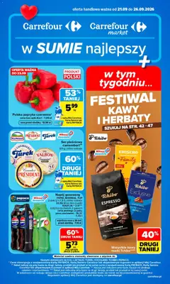 Pogląd gazetki "Carrefour gazetka" ze sklepu Carrefour ważnej od 21.09.2026