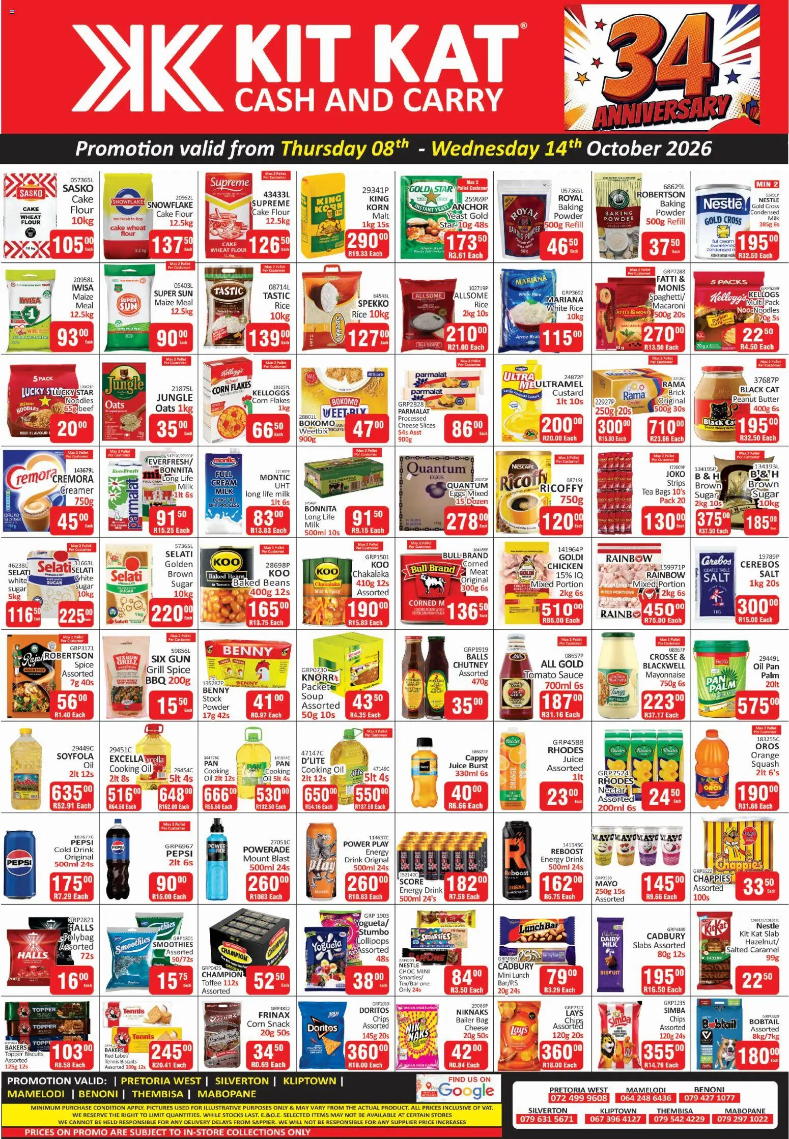 Preview of KIT KAT Cash & Carry flyer valid from 08/10/2026