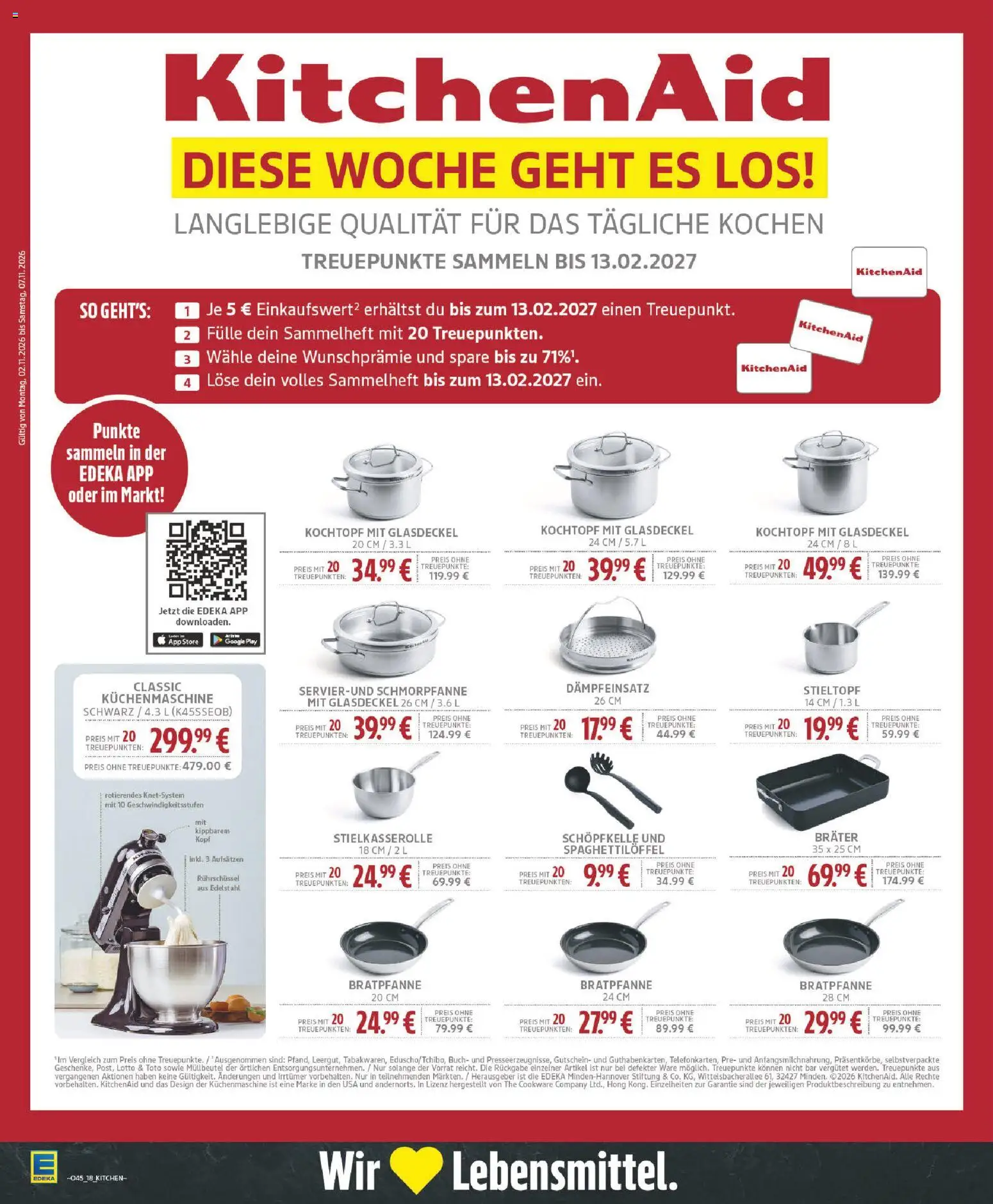 Vorschau von dem Prospekt des Geschäftes Edeka, gültig ab dem 02.11.2026