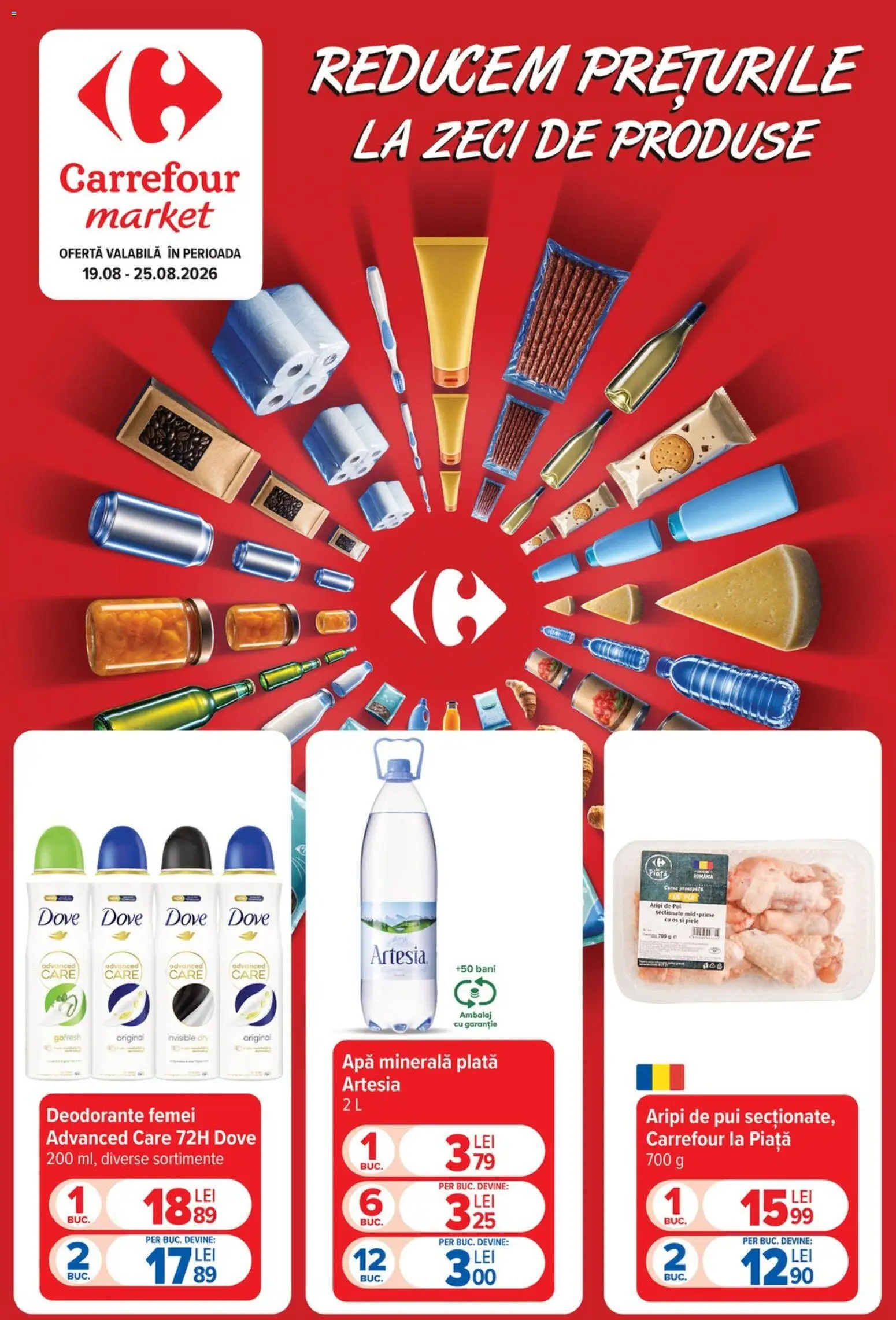Previzualizarea de cataloage: Carrefour Carrefour Catalog Market valabil de la 19.08.2026