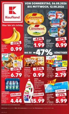 Vorschau von dem Prospekt des Geschäftes Kaufland, gültig ab dem 06.08.2026