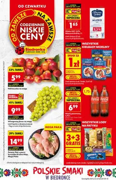 Pogląd gazetki "Biedronka gazetka od czwartku" ze sklepu Biedronka ważnej od 09.07.2026