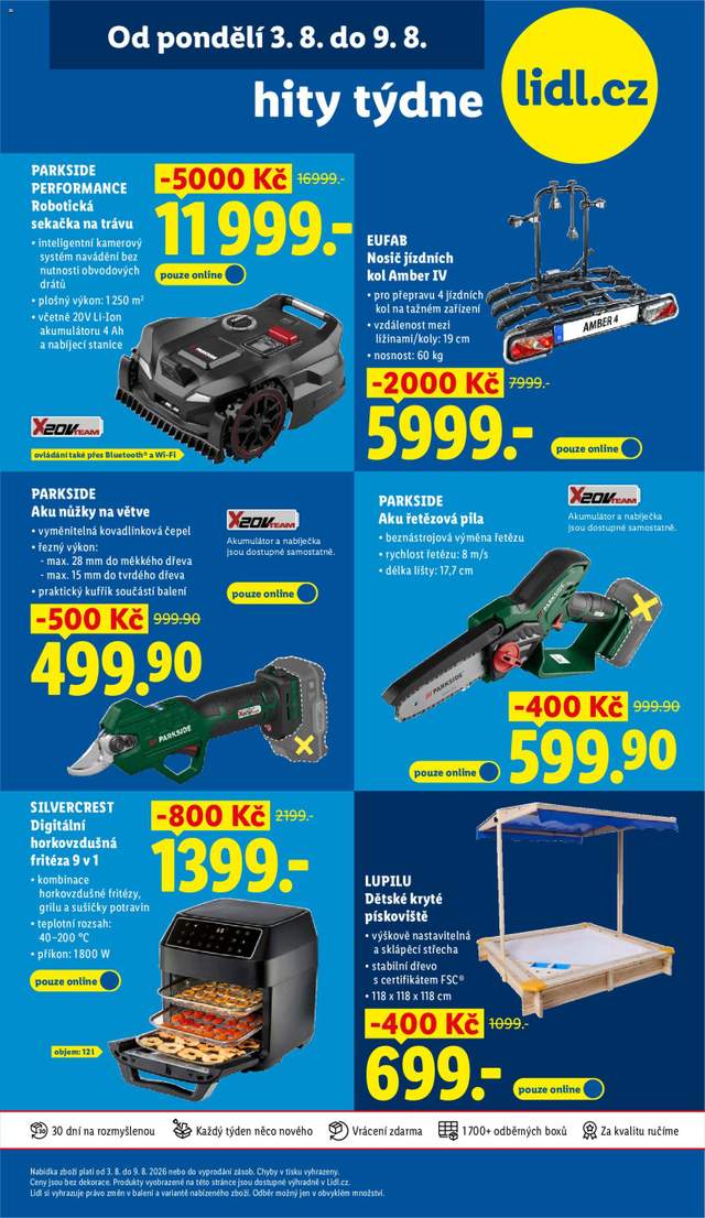 Nový Lidl leták od 06.08.