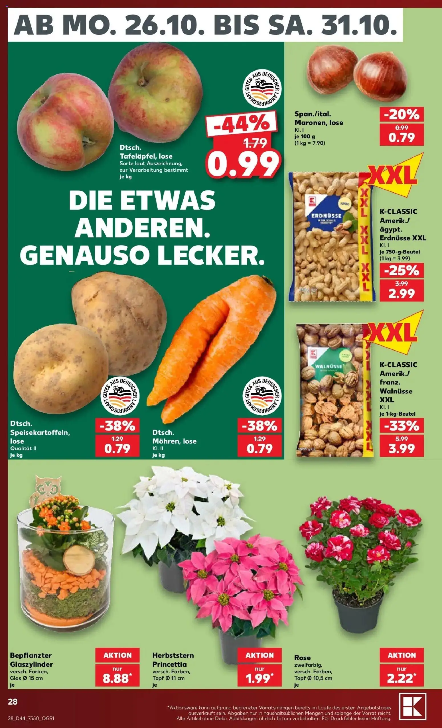 Vorschau von dem Prospekt des Geschäftes Kaufland, gültig ab dem 26.10.2026