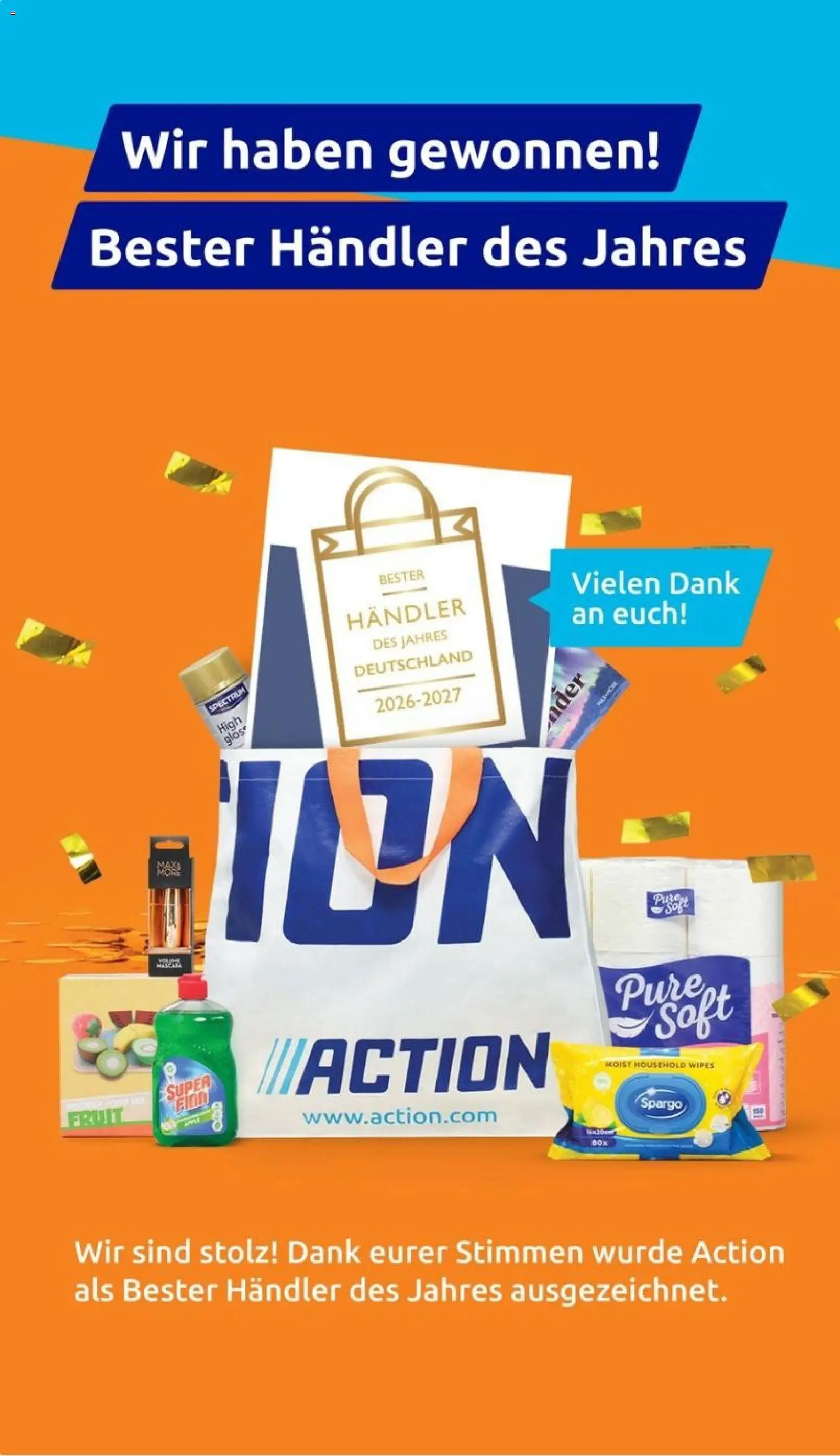 Vorschau von dem Prospekt des Geschäftes Action, gültig ab dem 28.10.2026