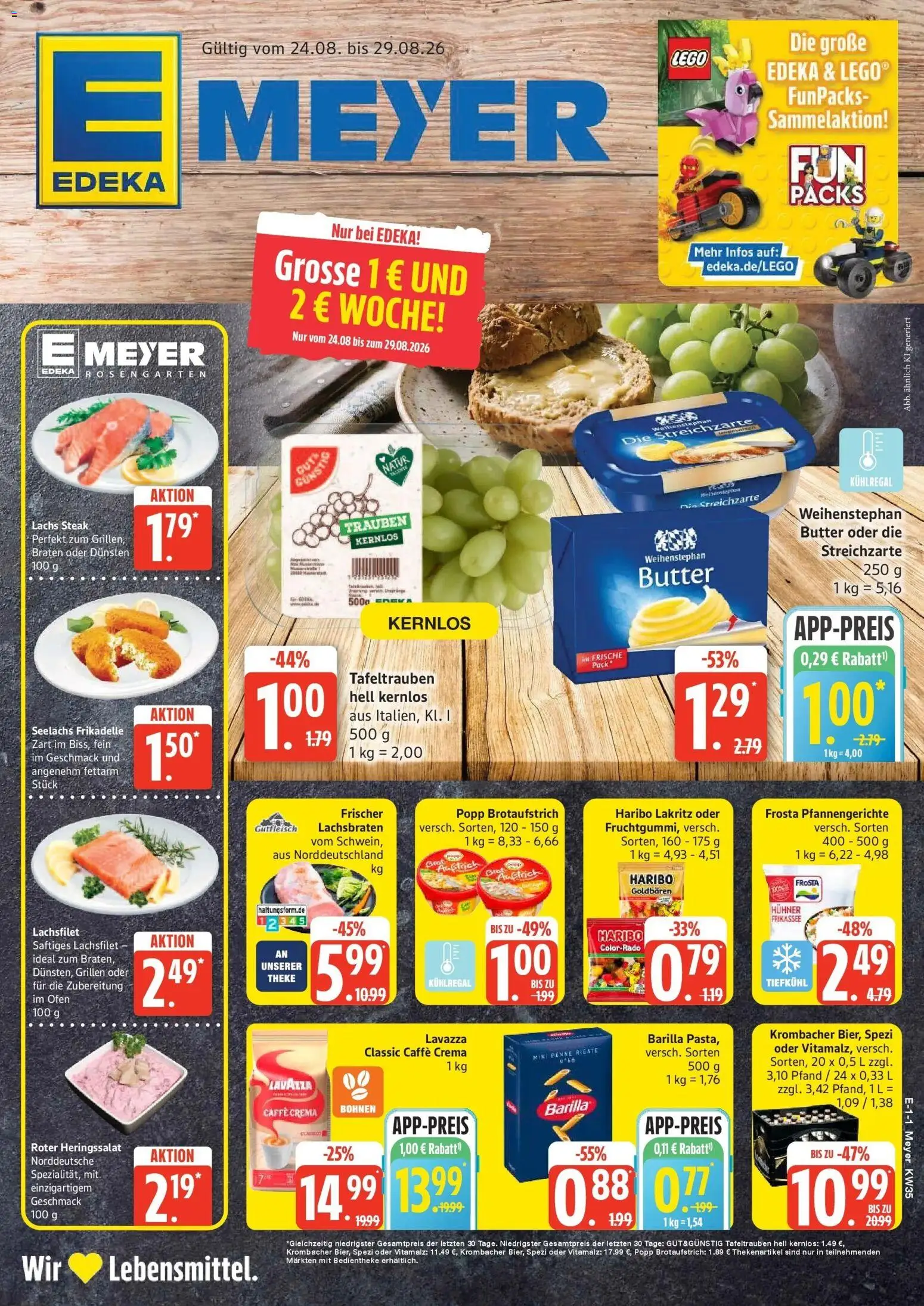 Vorschau von dem Prospekt des Geschäftes Edeka, gültig ab dem 24.08.2026