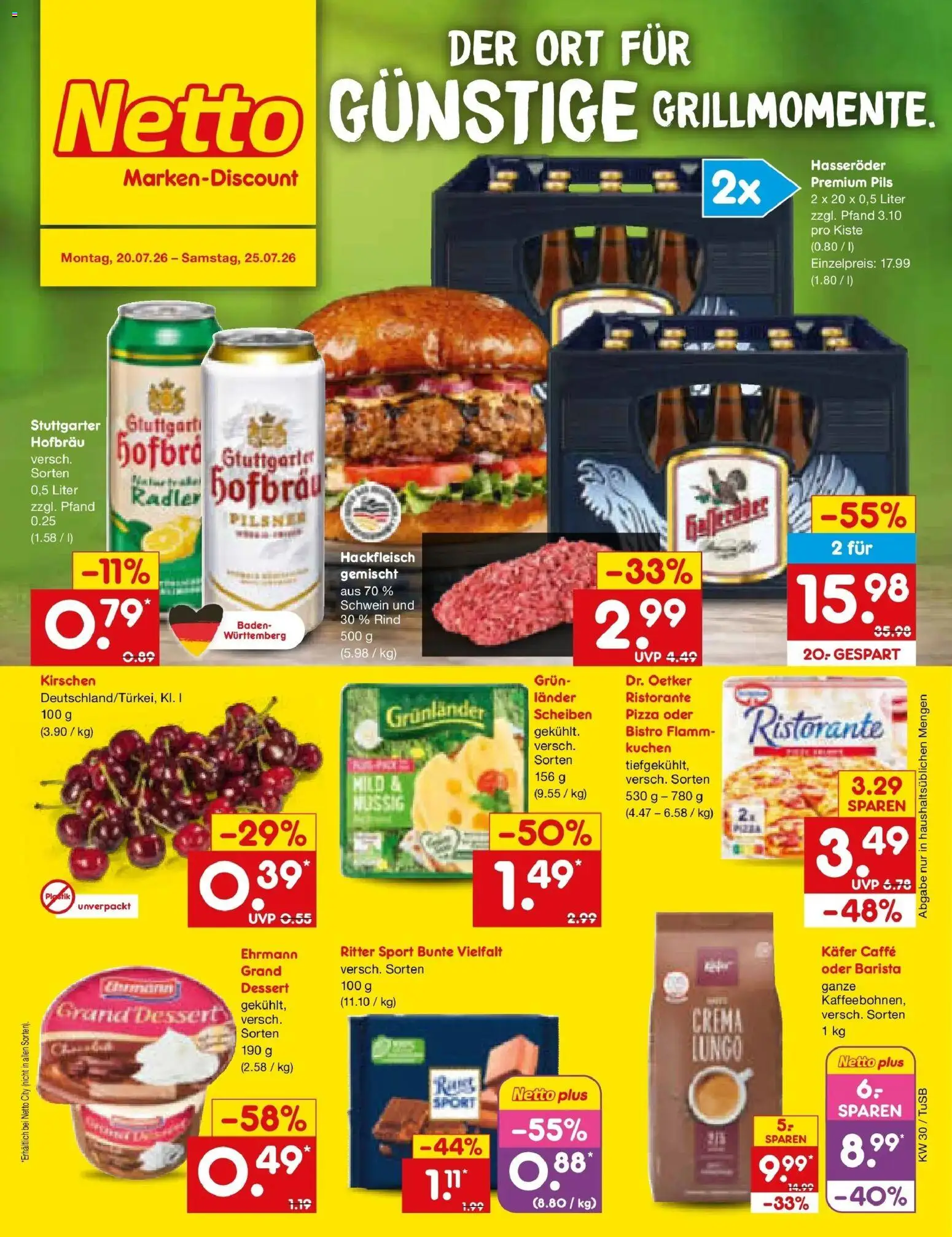 Vorschau von dem Prospekt des Geschäftes Netto Marken-Discount, gültig ab dem 20.07.2026