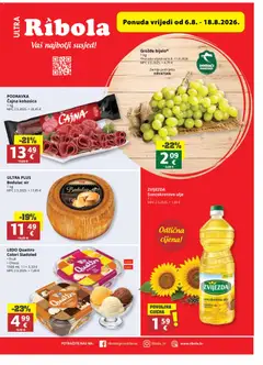 Pregled letka Ribola Katalog trgovine Ribola vrijedi od 06.08.2026