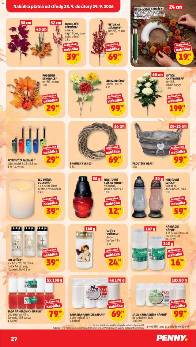 Nový Penny Market leták od 23.09.