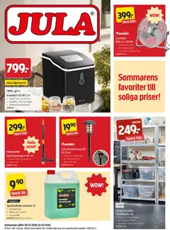 Förhandsgranska reklamblad Jula erbjudanden från butik Jula gäller från 09/07/2026