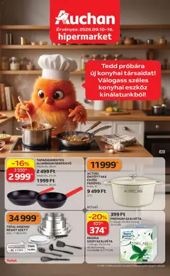 Auchan - Auchan Konyhai eszköz ajánlatok megtekintése, amely érvényes 2026.09.10.-től