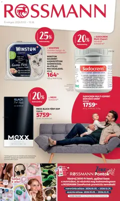 Rossmann - Rossmann akciós újság megtekintése, amely érvényes 2026.10.12.-től