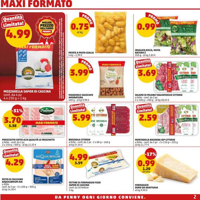 Nuovo volantino PENNY dal 02/07