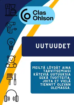Kaupan Clas Ohlson Clas Ohlson tarjoukset esikatselu, voimassa 15/04/2026
