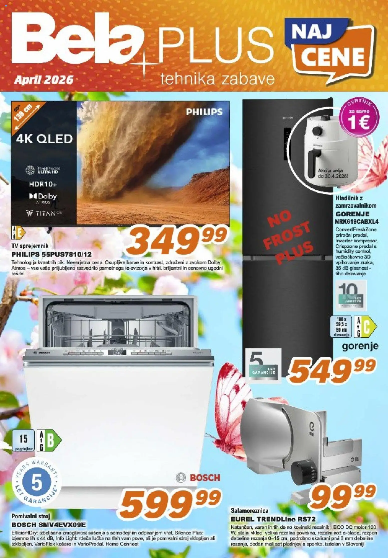 Predogled kataloga iz trgovine Bela plus veljaven od 16.04.2026