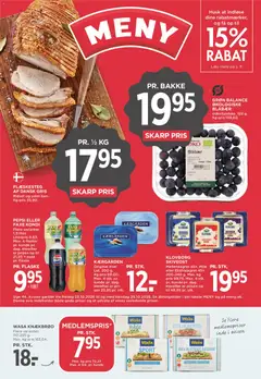 Eksempel på tilbudsavis Meny - Tibudsavis uge 44 fra butik Meny gyldig fra 23/10/2026