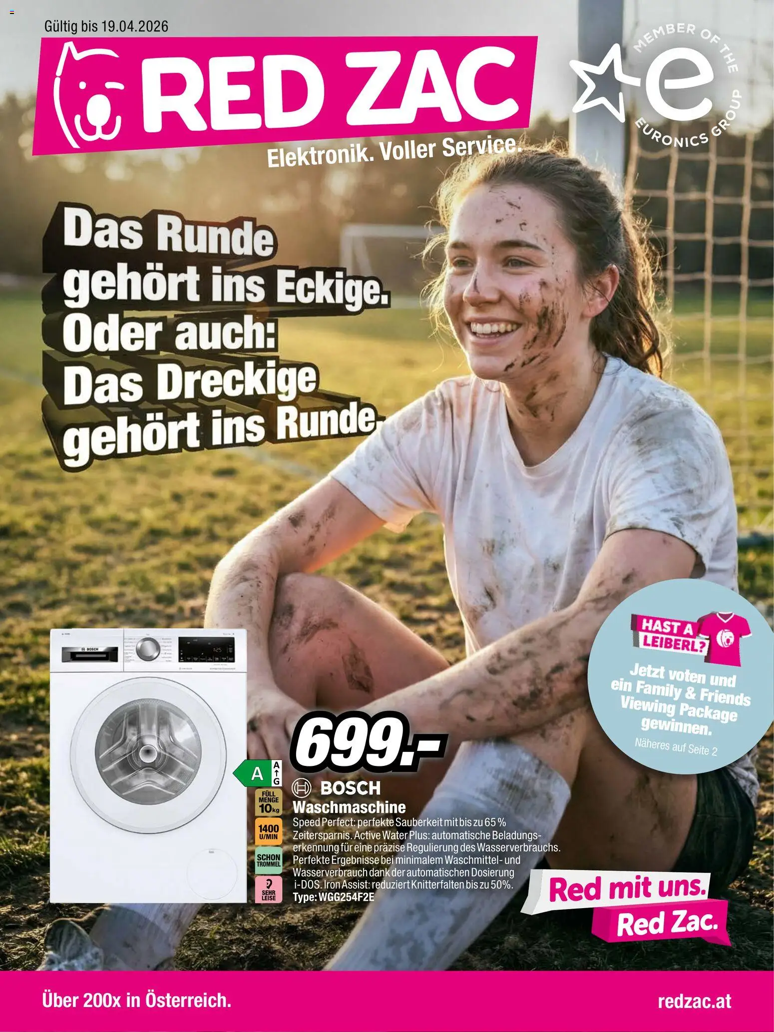 Vorschau der Angebote: RED ZAC RED ZAC Flugblatt gültig ab 03.04.2026 - Waschmaschine, Waschmittel