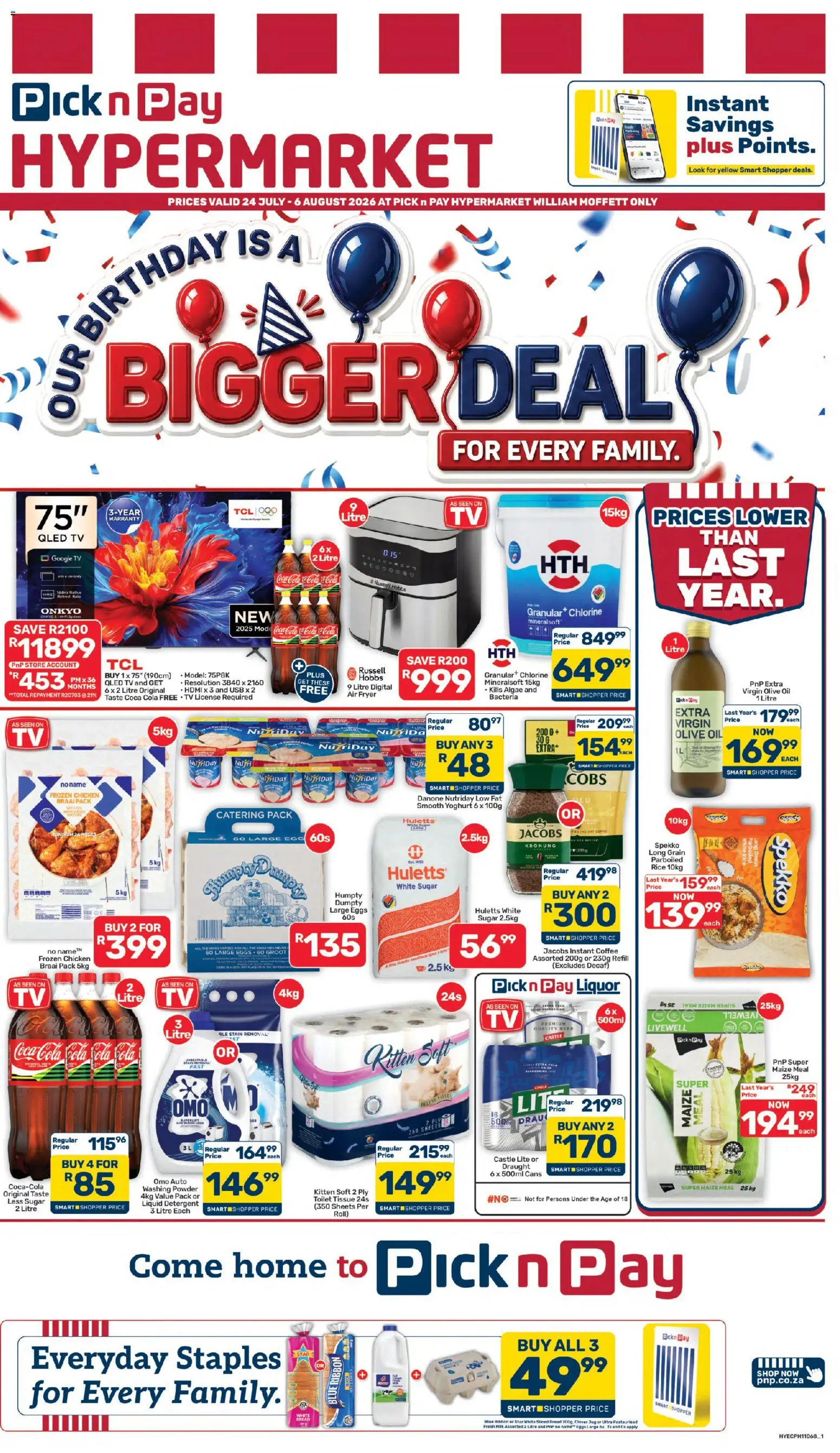 Preview of Pick n Pay flyer valid from 24/07/2026
